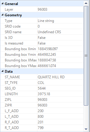Spatial Manager™ for AutoCAD Object XDATA and others Properties