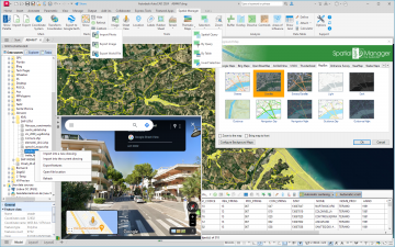 Spatial Manager™ 2014 for AutoCAD preview screen