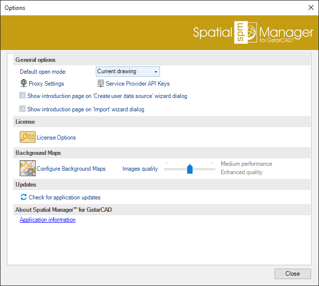 Configure the double-click option