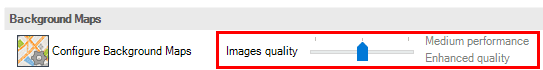 "Images quality" option