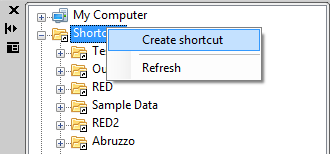 Create a new Shortcut