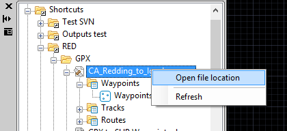 Open the file location in Windows Explorer