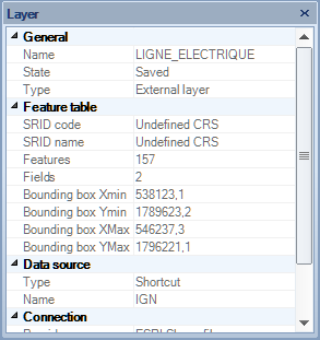 Spatial Manager Desktop™ Layer Properties