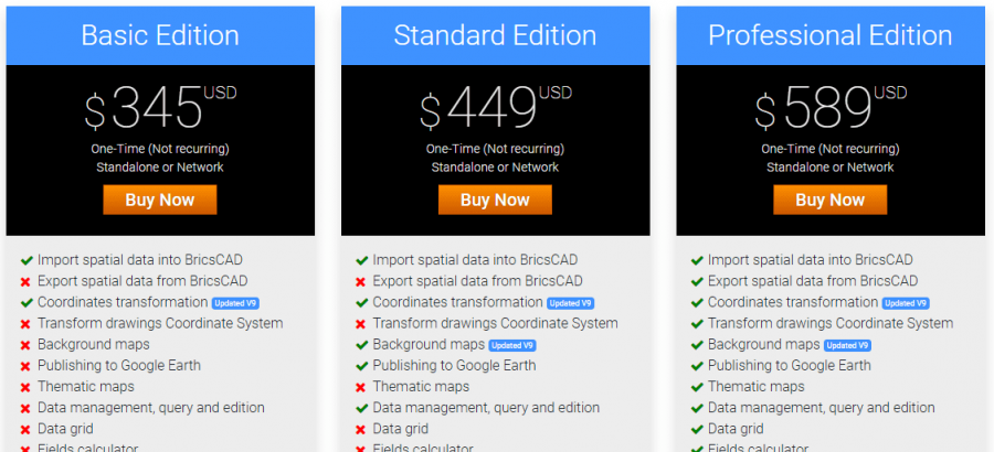 Spatial Manager™ for BricsCAD Buy page